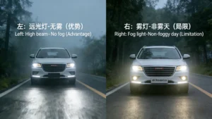 Fog Lights vs High Beams How to Choose the Best Car Lighting