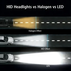 HID Headlights vs Halogen vs LED