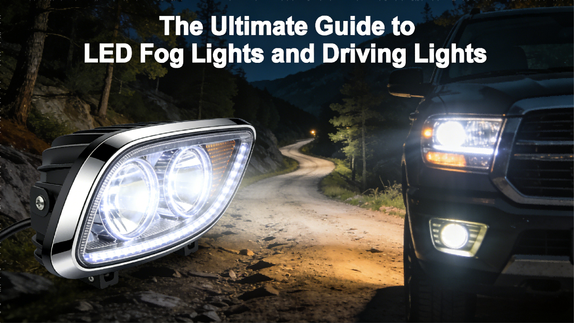 The Ultimate Guide to LED Fog Lights and Driving Lights