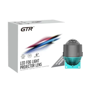 High Low Beam Bi LED Fog Lamp Projector Lens 3000K 5800K Triple Colors for Toyota Honda Lada