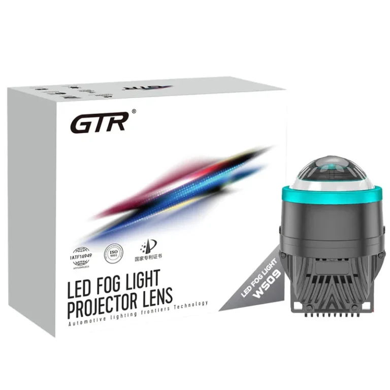 3 Inch Bi-LED Low Beam Fog Lights Waterproof Car Fog Lamps for Universal Projector Lens Fog Lamp