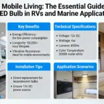 Optimizing Mobile Living: The Essential Guide to the 12v 6w LED Bulb in RVs and Marine Applications