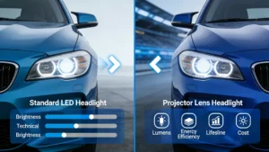 The Buyer’s Comparison Guide Standard LED vs. Projector Lens Technology for Automotive Use