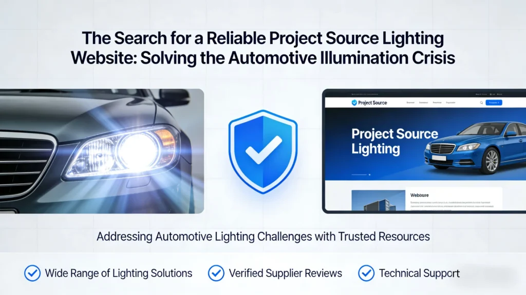 The Search for a Reliable Project Source Lighting Website: Solving the Automotive Illumination Crisis