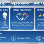 Spa Light Replacement Bulb Guide:Types, Voltage & LED