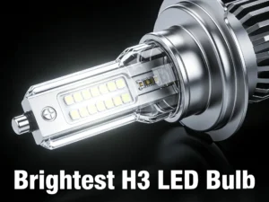 brightest h3 led bulb