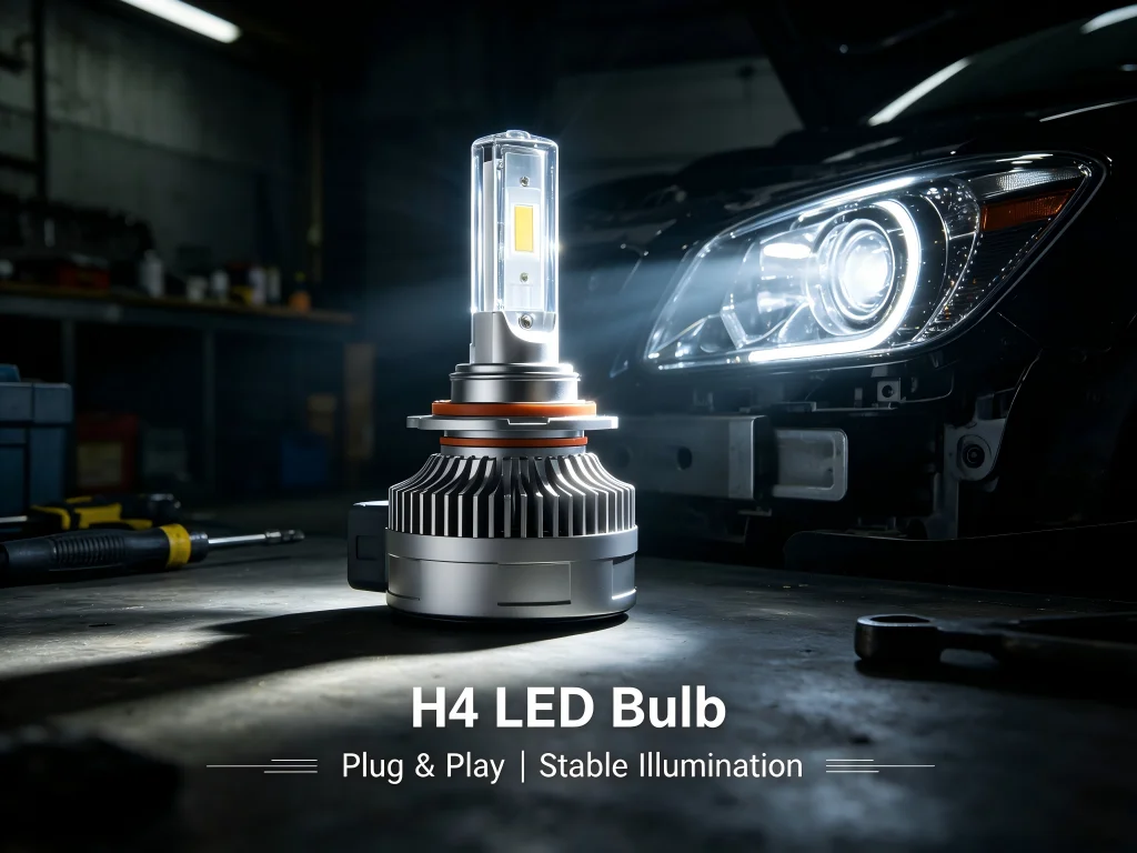 Why Your H4 LED Bulb Upgrade Is Ruining Your Night Driving And How to Fix It